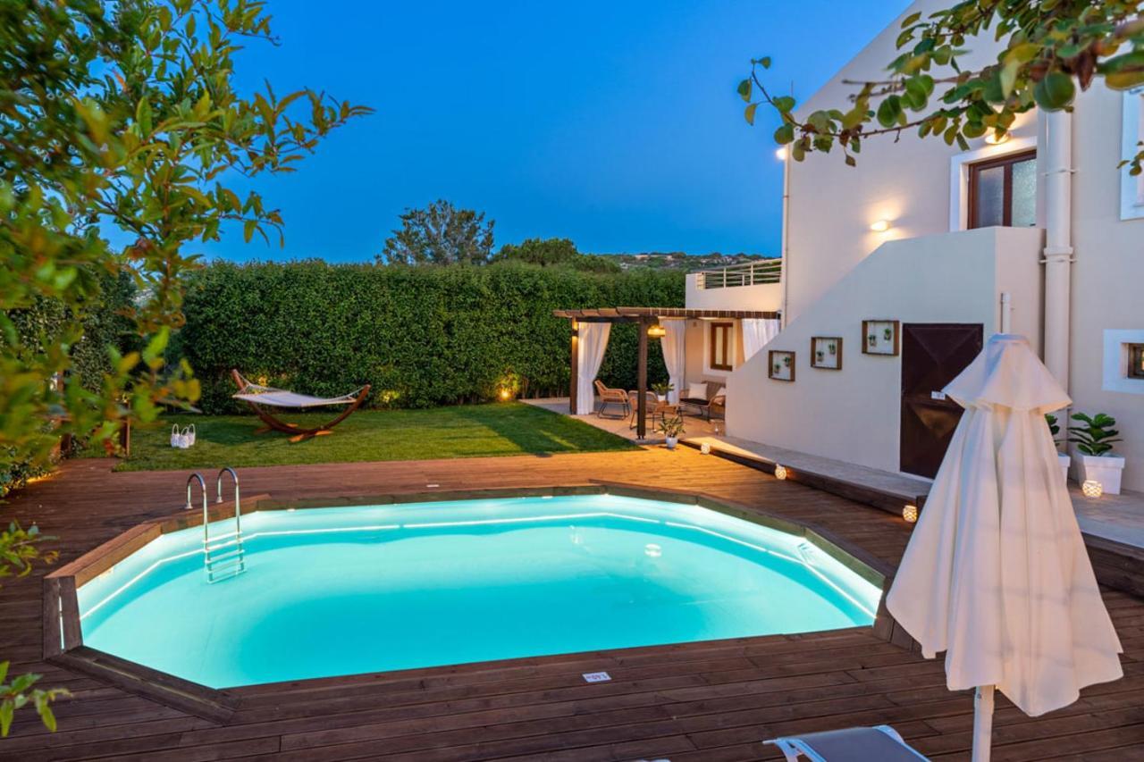 Villa Ellovos With Private Pool Rethymno Exteriér fotografie