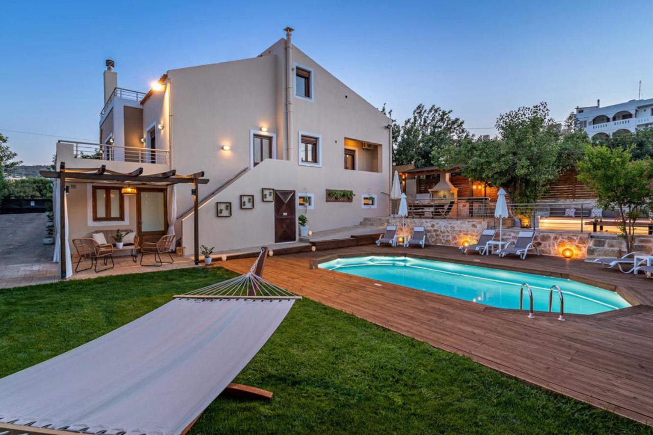 Villa Ellovos With Private Pool Rethymno Exteriér fotografie
